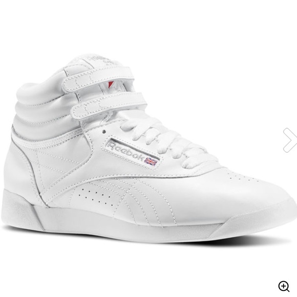 reebok all white high tops